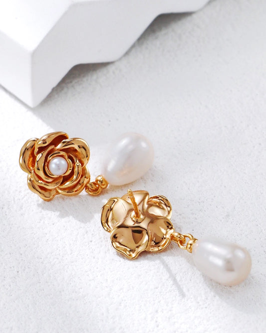 Blooming Rose Earrings