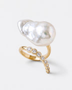 Lunar Helix Ring