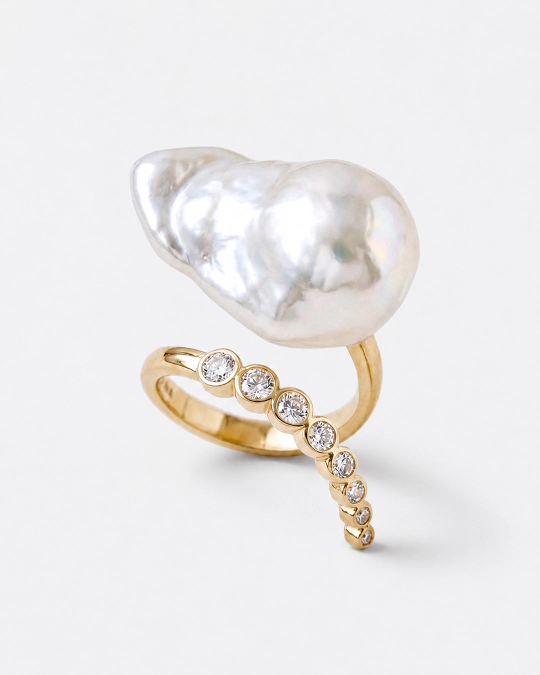 Lunar Helix Ring
