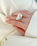 Lunar Helix Ring